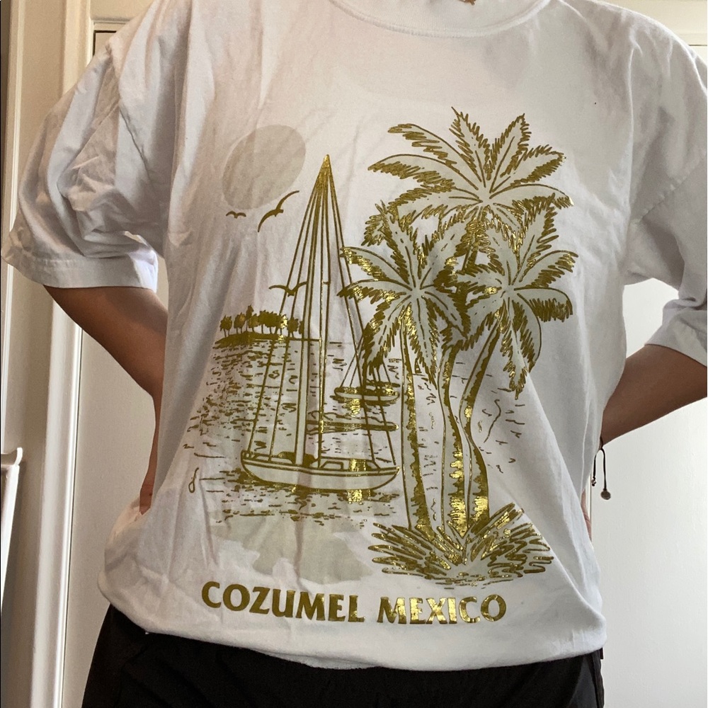 ⭐️vintage cozumel top⭐️